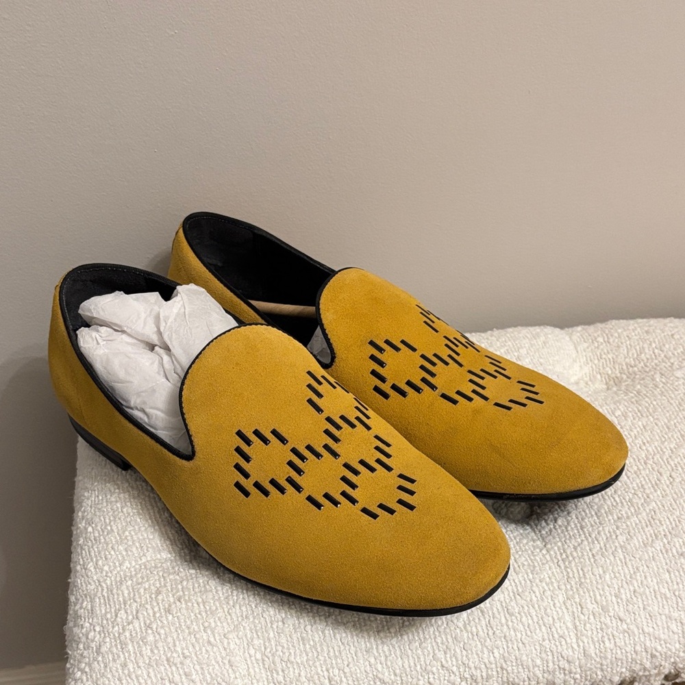 ALDO Yellow Suede Men's Loafers